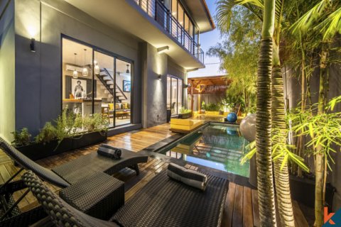 Vila 2 kamar tidur di Tibubeneng, Badung, Bali (11588)