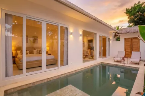 Vila 1 kamar tidur di Karang Asem, Bali (11054)