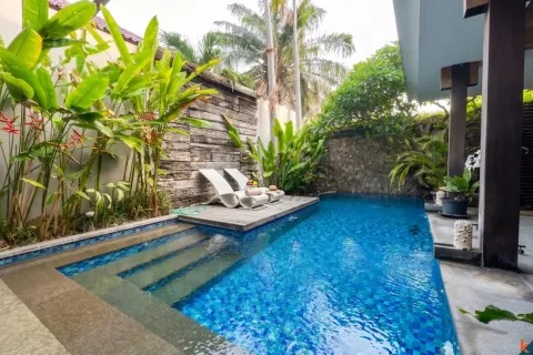 Vila 3 kamar tidur di Kerobokan, Badung, Bali (10787)